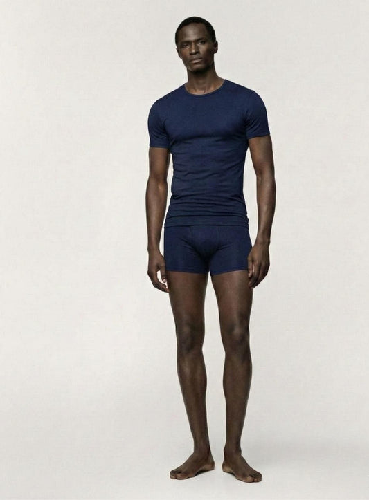 Lacivert Bambu T-Sihrt